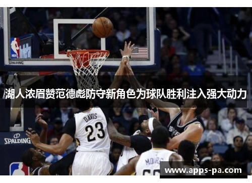 湖人浓眉赞范德彪防守新角色为球队胜利注入强大动力