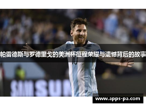 帕雷德斯与罗德里戈的美洲杯征程荣耀与遗憾背后的故事